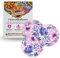 Diasticker® | Overpatch Fixierpflaster (5 Stück, Purple Flowers) - Freestyle Libre 3, Dexcom G7, Katheter | Wasserfest - Atmungsaktiv - Starker Halt | Sensor-Patch, Fixierung, Tape, Pflaster