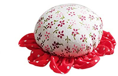 kesurpae Nadelkissen Nähen Kreuzstich Stricken Handarbeiten Basteln DIY Stecknadeln Halter Tragbare Aufbewahrung Nadelkissen, Blumen am Handgelenk