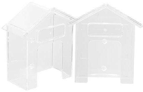 Hemobllo 2pièces Protection Étanche Pour Sonnette Lot De Couvertures Transparentes Antipluie Auto-adhésives Pour Sonnette Extérieure Et Contrôle Accès