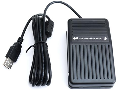 HENANX MultiFunctional USB Foot Pedal With Personalizes Key Binding For Diverses Desktop Applications Video Editing Tool