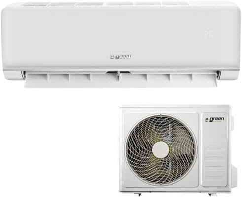Green Electric Plus Klimagerät Mono Split 12000 BTU WiFi Energieeffizient A++/A+ 3,5 kW R32 mit Installationsset 5 Meter, Inneneinheit und Außeneinheit