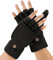 Fingerlose Herren- und Damenhandschuhe, Halbe Fingerhandschuhe, Winterflip-Handschuhe mit Touch, Fingerhandschuhe aus Alpaka-Wolle, Damen- und Herren-Winterhandschuhe