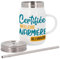 Mug Isotherme en Inox avec Couvercle et Paille - Certifiée meilleure Infirmiere de l'univers Hopital Medecine - 500 ml - Tasse Thermo