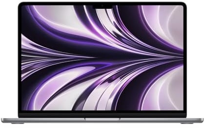 Apple MacBook Air 2022, M2-Chip mit 8-Core CPU und 10-Core GPU (13-Zoll, 8 GB RAM, 1 TB SSD-Speicher) (QWERTY Englisch) Space Grau (Generalüberholt)