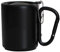 Lodoot Tasse portable avec poignée à mousqueton avec couvercle - Tasse d'extérieur pour camping et randonnée - Tasse isotherme avec poignée à mousqueton - Tasse avec couvercle