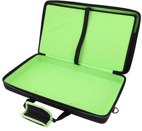 Sxhlseller EVA DJ Controller Carrying Case with Strap for Pioneer DDJ FLX4 FLX2 400 SB2 SB3 REV1 RB, Fits 15.6 Laptop and Accessories
