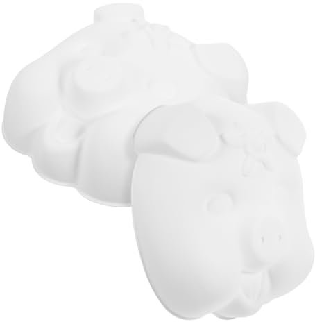 GARIOUANS 2 Stück Diy Tiermasken für Unbemalte Masken zum Bemalen Kreative Bastelmasken für Karneval Fasching und Kindergeburtstage Fördert Kreativität und Handarbeit