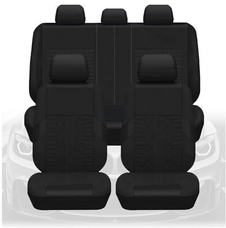 Auto Sitzbezüge Set, für Hyundai i10 i 10 / i10 N Line 2013-2024 2025 Anti Rutsch Komfortabel Allwetter Vorne Rückbank Autositzbezüge Sitzschoner,C