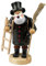 Räuchermännchen Räuchermann Räucherfigur Rauchfigur Schornsteinfeger ca. 18 cm hoch, aus Holz, Weihnachten Advent Geschenk (30106-18)