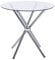 Noorsk Design Mesa Redonda Comedor Mikado - Cristal Templado 80 cm.