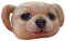 Xmiral Kissen Niedlich Simulation Hund Sofakissen Pillow Spielzeug Dekoration Geschenk 40x48cm(E)