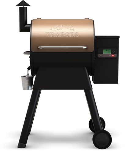 Traeger Grills Pro 575 Wood Pellet Grill & Smoker with Wifi, App-Enabled, Bronze