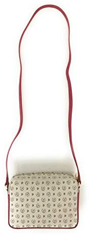 Pollini Borsa A Tracolla Da Donna Marchio Pollini, Modello Heritage TE8414PP03Q1, Realizzato In Pelle Sintetica. Rosso