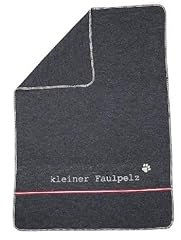 Fussenegger Haustierdecke Kleiner Faulpelz anthrazit 70 x 90 cm
