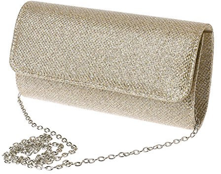 WOWOWO Frauen Abend Schultertasche Braut Clutch Party Prom Hochzeit Umschlag Handtasche
