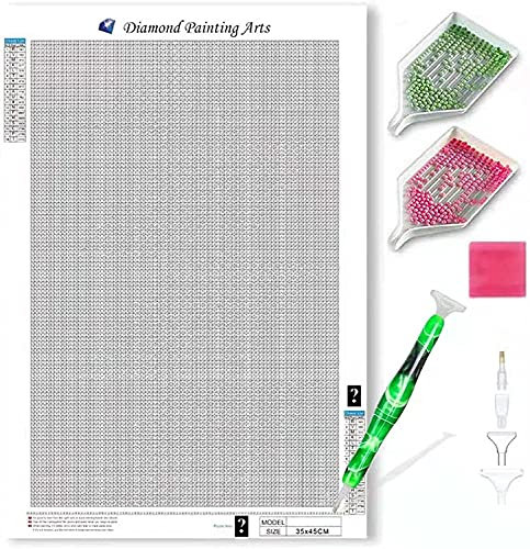 LANKYBOX Mystery Diamond Painting Kits for Adult,Square Diamonds Full Drill DIY 5D Mysterious Bilder Diamant Painting,Children Diamond Painting Art Gift Crystal Crafts Family Decoration 35 x 45cm