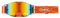 O'NEAL | Fahrrad- & Motocross-Brille | MX MTB DH FR Downhill Freeride | Verstellbares Band, optimaler Komfort & Belüftung | B-30 Goggle Hexx V.22 | Unisex | Orange Weiß - Rot Verspiegelt | OS