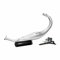Pot 50 a boite voca cross chromed pour sherco 50 sm-r, se-r (passage bas - silencieux alu noir)
