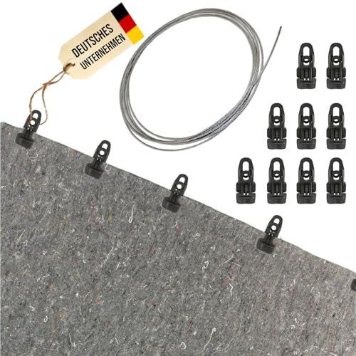 BSW STRONGHOLD Max+ Vario - Pfeilfangmatte - 3m hoch x länge wählbar (3m hoch x3m lang), grau