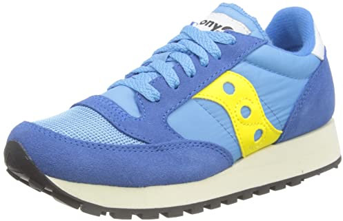 Saucony Jazz Original Vintage, Sneaker Uomo, Blue Yellow, 36 EU