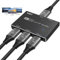 AOOCOO 1 In 3 Out DisplayPort Splitter, DisplayPort 1.4 MST SST Hub Splitter 8K@30Hz 4K@144Hz DP zu DP Videokonverter für Grafikkarte mit MST Funktion (nur Windows PC)