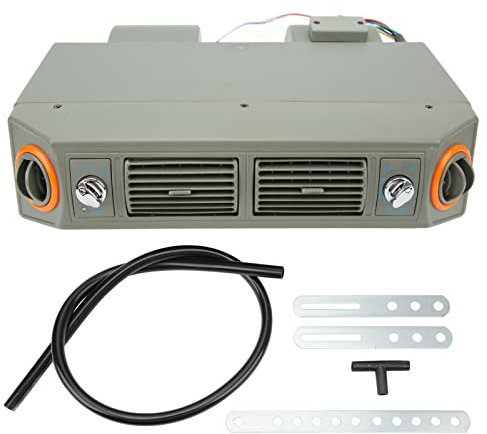 Conjunto de Acondicionador de Aire, Ajuste de Temperatura de 3 Velocidades bajo el Tablero AC para Coches Camiones RVs Campers (12V)