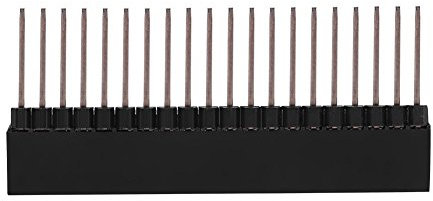 Gpio Stacking 2X20 Pin Headers Female 3Pcs 2 X 20 Pins 2.54M Pitch Extra Tall Female Dual Row Short Pin Headers For