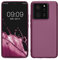 kwmobile Case Compatible with Xiaomi 13T / 13T Pro Case - Soft Slim Metallic TPU Silicone Cover - Metallic Lavender