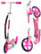 Ansobea Roller Kinder,Scooter Kinder,Cityroller mit großen Rädern,Höhenverstellbar & Faltbare,Kinder Roller mit bis zu 100kg Tragkraft,Rosa
