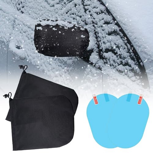Retrovisor Visera Protector, Espejo Lateral Protector, Cubiertas para Espejos Retrovisores, Fundas para Espejo Retrovisor Lateral, Cubierta de Espejo de Vista Lateral, Cubierta para el Espejo Exterior