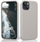 TIIXXE Silicone Case Compatible with iPhone 13 case Soft Ultra Slim Protective Shockproof Liquid Silicone Phone Case,Anti-Scratch Microfiber Lining, 6.1 rock grey