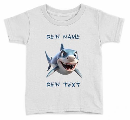 Personalisiertes Bügelbild Safari Hai für einen Besonderen Menschen in Ihrem Leben zum selber Aufbügeln mit Wunsch Namen Text Mädchen Junge Frau Mann UNISEX Transfer