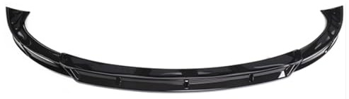Ywooon Lèvre Avant pour Tesla Model Y 2020-2024, Becquet de Lèvre de Pare-Chocs Avant, Protection de Pare-Chocs Aérodynamique, Kit de Carrosserie de Remplacement, Noir Brillant