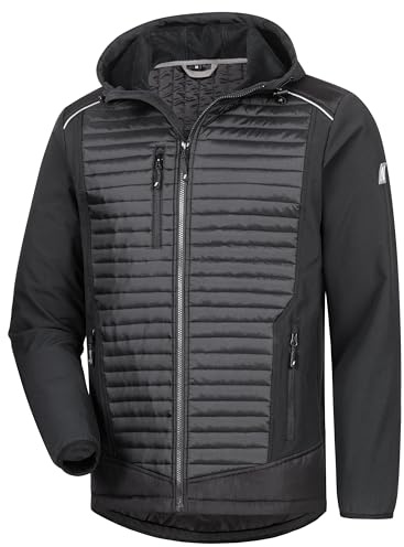 Nitras Herren Jacke - Übergangsjacke - Steppjacke mit Stretch Größe L