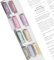 BUOKSLLY 75 Aufkleber Laminierte Bibel-Tabs, Christliche Geschenke, Bibel Zubehör, Leicht Lesbar, Rosa Grau Laminiert, Haltbar, Bibel Marker Set für Einfaches Lesen und Anbringen