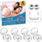 Anti Ronflement Dilatateur Nasal, Clip Nasal 4 PCS Silicone Magnétique Pince Ronflement Peut Soulager le et Dormir Suffisamment, Nasal Pince Nez Dispositif Améliore la respiration et Réutilisable.