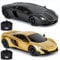 CMJ RC CARS 1:24 Twin Pack: McLaren 765LT Gold & Lamborghini Aventador Schwarz – Ultimatives Rennset für Kinder & Erwachsene