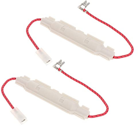 HOMOBABE 2 piezas Fusible de Alta Presión para Microondas de Reemplazo de Fusible de Alta Tensión Duradero y Compacto Instalación y Uso Accesorio Esencial para Microondas