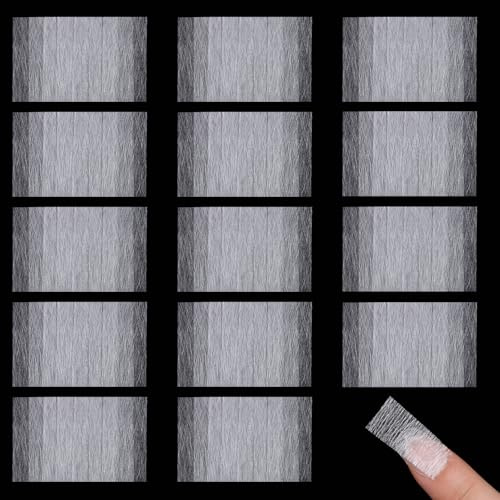 cobee 100 Stück Seiden Fiberglas Nagelverlängerungen, Silk Fiberglass Nail Extensions Fiberglass Nail Extensions Nagelverlängerung Nagelverlängerungen aus Fiberglas Fiberglasmodellage