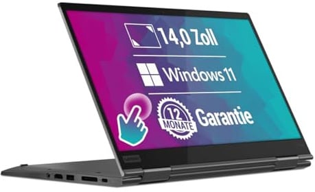 Lenovo ThinkPad X1 Yoga Gen 4 14 Zoll Full HD Laptop Intel Core i5-8365U@ bis zu 4,1 GHz 8 GB 512 GB SSD mit Windows 11 Pro & GRATIS Antiviren-Software inkl. 12 Monate Garantie (Generalüberholt)