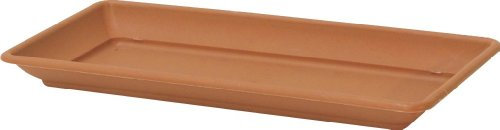 Ivyline Nara Sottovaso 58 x 18 cm (per fioriera Nara 60 cm) Colore: Terracotta
