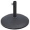 Vivo Technologies Parasol Base 12kg Round Garden Umbrella Stand for Outdoor, Garden, Patio, Heavy Duty Parasol Holder with Tightening Screw,Diameter 45cm, Black