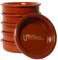 Set of 6 : 12cm Spanish “Cazuela” earthenware Tapas dish