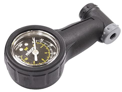 Rolson 42972 Fahrrad Reifen Manometer – Schwarz