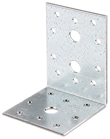 Alberts 334352 Winkelverbinder | sendzimirverzinkt | 60 x 80 x 60 mm