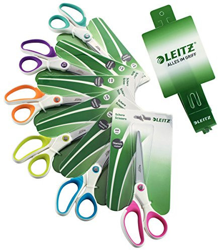 Esselte Leitz Bundle Scheren WOW, 6 Teile, sortiert