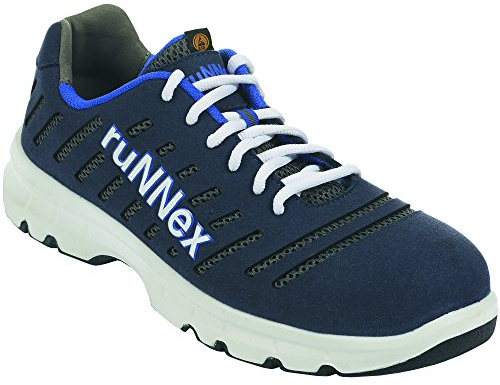 ruNNex 5173-41 S1P-ESD-Sicherheitshalbschuh FlexStar, 41, Blau/Weiß/Grau