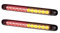 BUL BARS 2 x Multifunktions-Standlicht + Positionslicht + Fahrtrichtungsanzeiger 12 V 24 V mit Kontrollschild E zusätzliches Bremslicht, Bremslicht, dritter PKW, Schutzart IP68