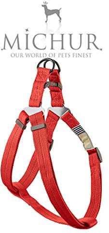 MICHUR Carola Vintage Style HUNDEGESCHIRR, Nylon Hundegeschirr, Hunde Brustgeschirr in verschiedenen Größen und Farben erhältlich