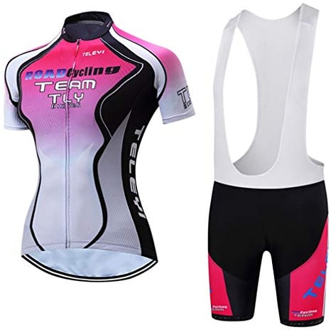 Sommer Radfahren Jersey Set Frauen Fahrrad Radfahren Kleidung Mountainbike Uniform Wear Racing Fahrrad Kleidung